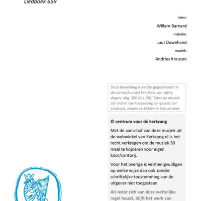 LB 659 Kondig het jubelend aan - uitg. 219-7