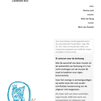 LB 805 Abraham, Abraham - uitg. 218-24