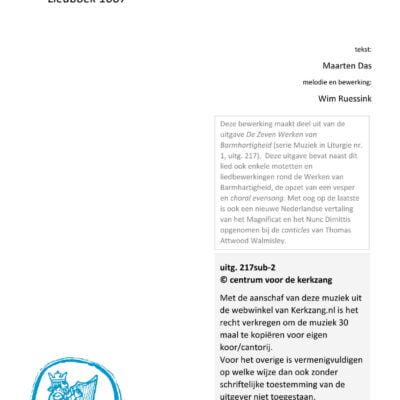 LB 1007 Brood zal ik geven en water als wijn